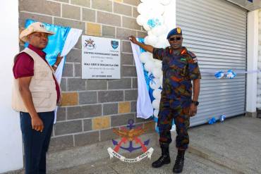 COMMANDER KENYA AIR FORCE VISITS NAROK FOB