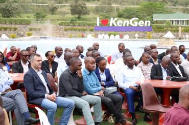 SENIOR JOINT COMMAND AND STAFF COURSE VISITS OLKARIA GEOTHERMAL POWER STATION