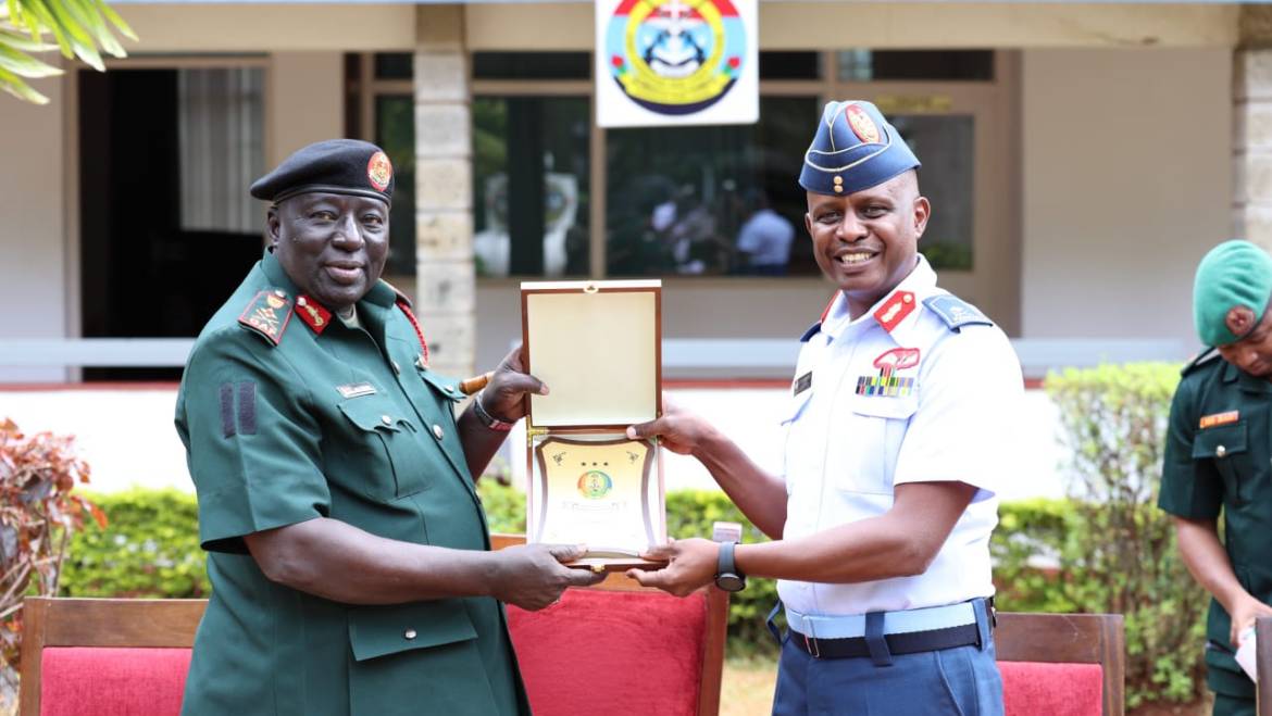 THE CDS GAMBIA ARMED FORCES VISITS JCSC