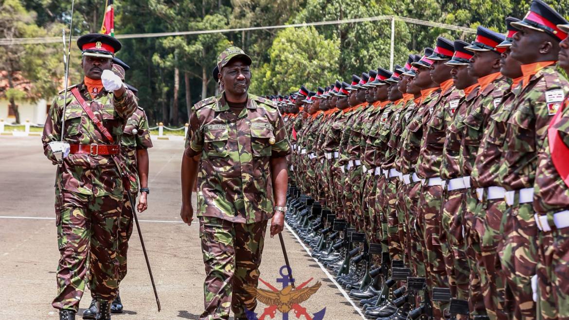 PRESIDENT RUTO LEADS KDF DAY CELEBRATIONS IN HONOUR OF FALLEN HEROES