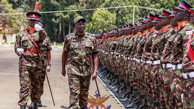 PRESIDENT RUTO LEADS KDF DAY CELEBRATIONS IN HONOUR OF FALLEN HEROES