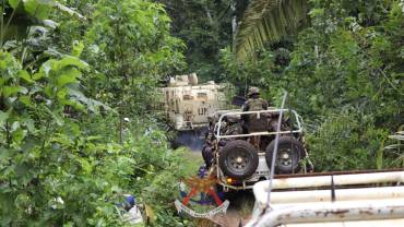 KENQRF TROOPS CONDUCT LONG-RANGE PATROL TO BOLSTER SECURITY 