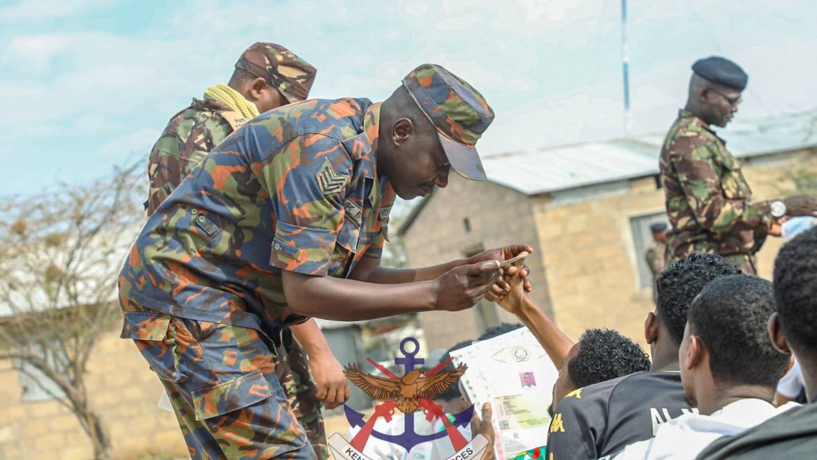 KDF CONDUCTS SUCCESSFUL RECRUITMENT IN HABASWEIN