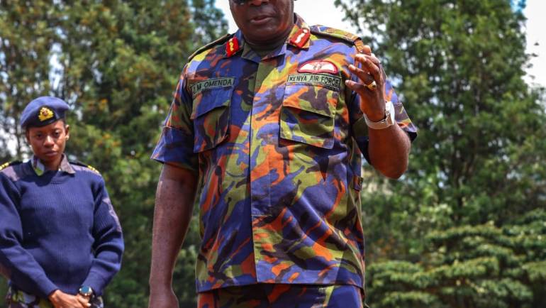 VCDF TOURS KIKUYU CENTRE AS NATIONWIDE KDF RECRUITMENT FOR GENERAL DUTY RECRUITS CONCLUDES