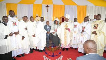 MILITARY ORDINARIATE CELEBRATES BISHOP NG’ANG’A’S PARENTS