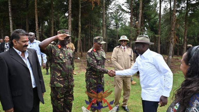 KDF JOINS NATIONAL EFFORT IN MAU FOREST RESTORATION