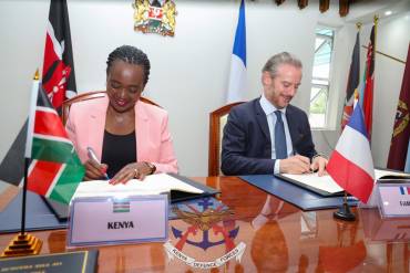 KENYA AND FRANCE SIGN DEFENCE COOPERATION AGREEMENT