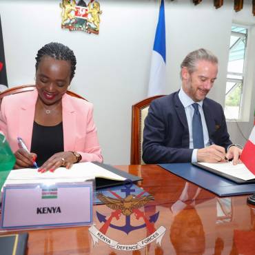 KENYA AND FRANCE SIGN DEFENCE COOPERATION AGREEMENT