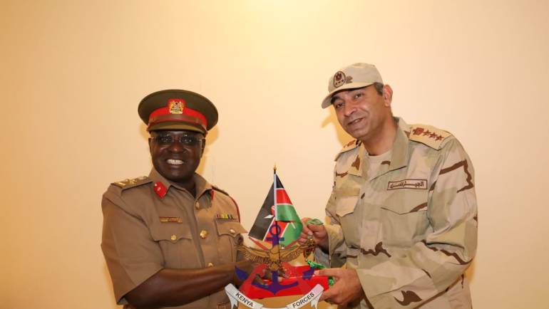 KDF MEDICAL DIRECTORATE HOST KENYA-EGYPT JOINT MILITARY COMMITTEE MEETING