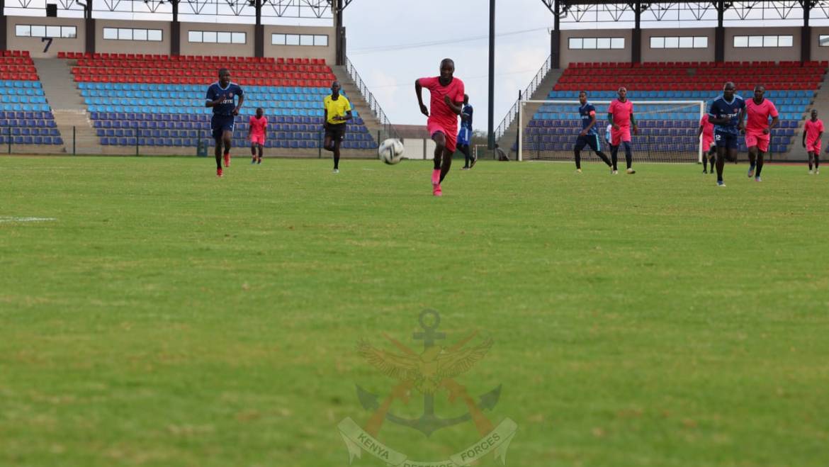 MOI AIR BASE AND JCSC PARTICIPATE IN A FRIENDLY FRIENDLY FOOTBALL MATCH