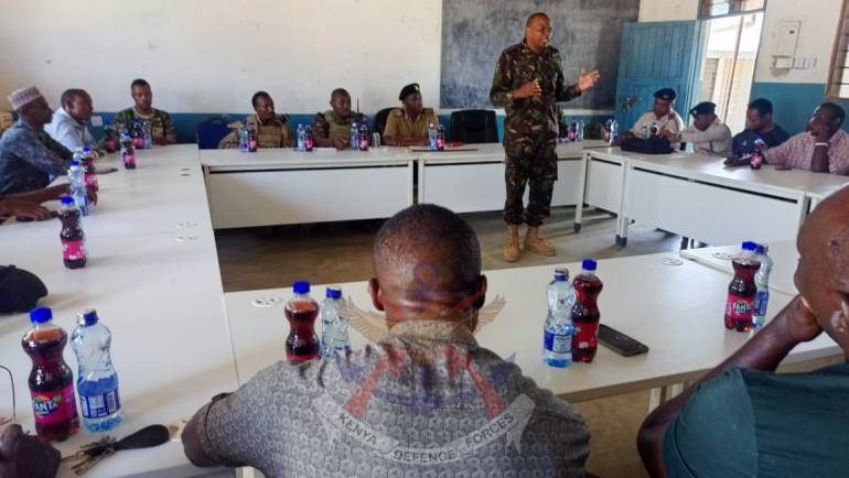 BUILDING PEACE AND TRUST THROUGH COMMUNITY ENGAGEMENT IN KIUNGA ENVIRONS