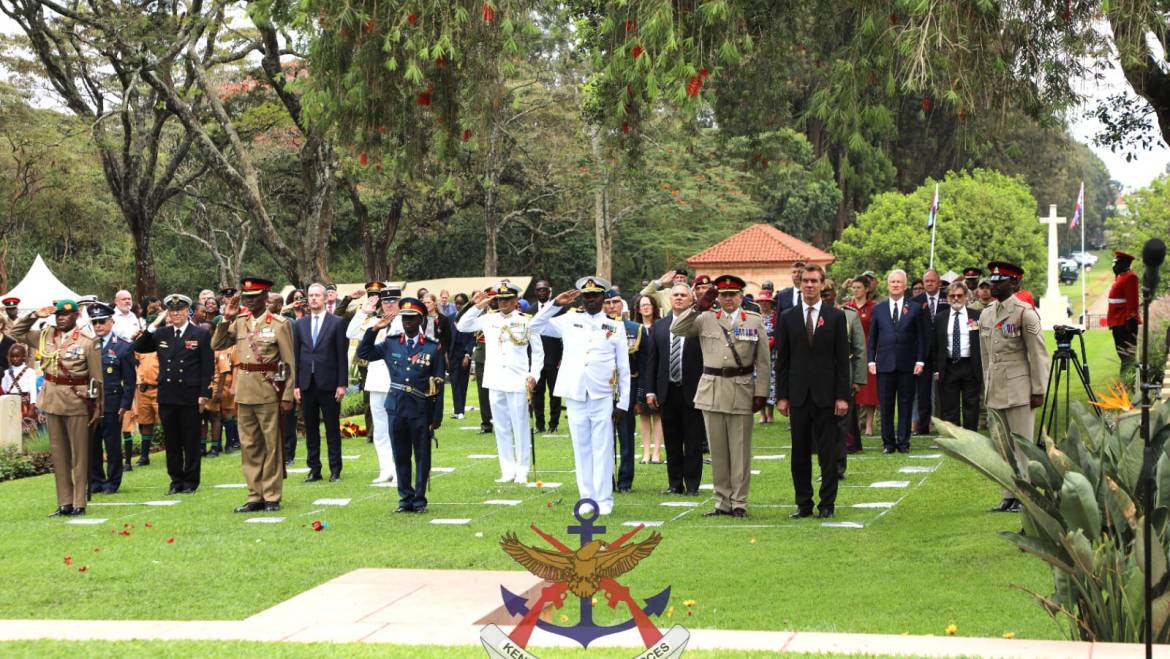 KDF JOINS THE COMMONWEALTH IN THE COMMEMORATION OF WORLD WAR HEROES AND HEROINES
