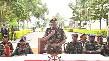 COMMANDER KENYA ARMY CHAIRS KENYA MILITARY ACADEMY CONTROL BOARD MEETING