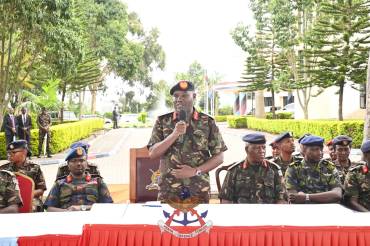 COMMANDER KENYA ARMY CHAIRS KENYA MILITARY ACADEMY CONTROL BOARD MEETING