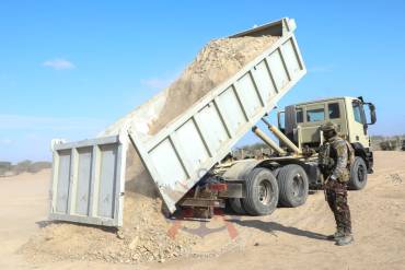 DHOBLEY AIRSTRIP UPGRADE CONTINUES UNDER KDF ENGINEERING TEAM