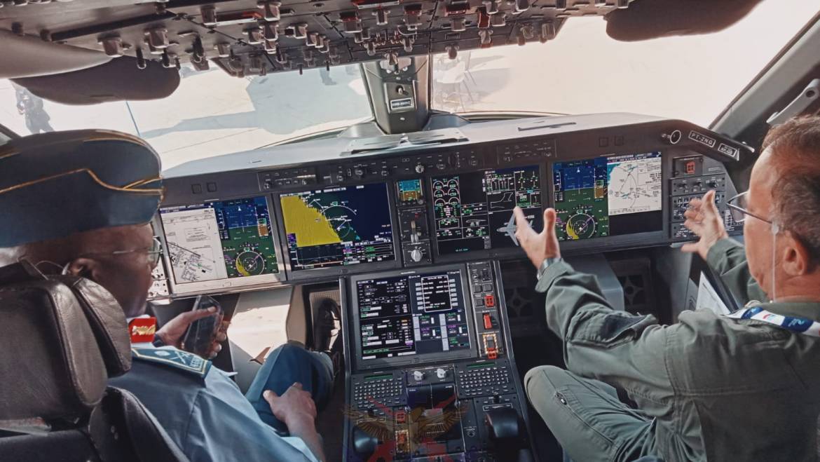 COMMANDER KENYA AIR FORCE PARTICIPATES IN DUBAI AIRSHOW 2025