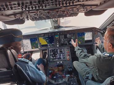 COMMANDER KENYA AIR FORCE PARTICIPATES IN DUBAI AIRSHOW 2025