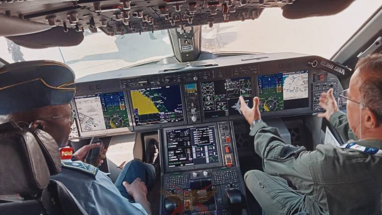 COMMANDER KENYA AIR FORCE PARTICIPATES IN DUBAI AIRSHOW 2025