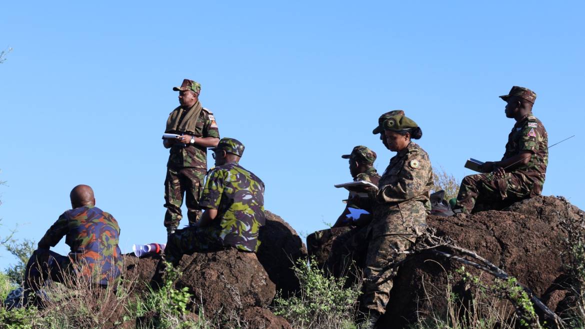 SENIOR JOINT COMMAND AND STAFF COURSE 41-2025/26 PARTICIPATES IN TEWT AT OLDONYO ENGER