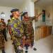 CDF INSPECTS ONGOING ROYSAMBU MILITARY HOUSING PROJECT