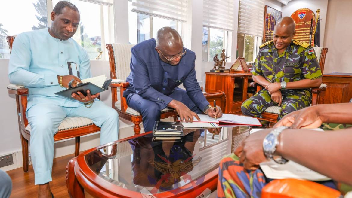 CDF HOSTS SIERRA LEONE HIGH COMMISSIONER AND AZERBAIJAN DELEGATION AT DEFENCE HEADQUARTERS