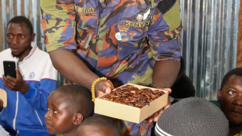 KENYAN MUSLIM SOLDIERS IN DRC EXTEND BROTHERHOOD TO MOSQUE IN BENI