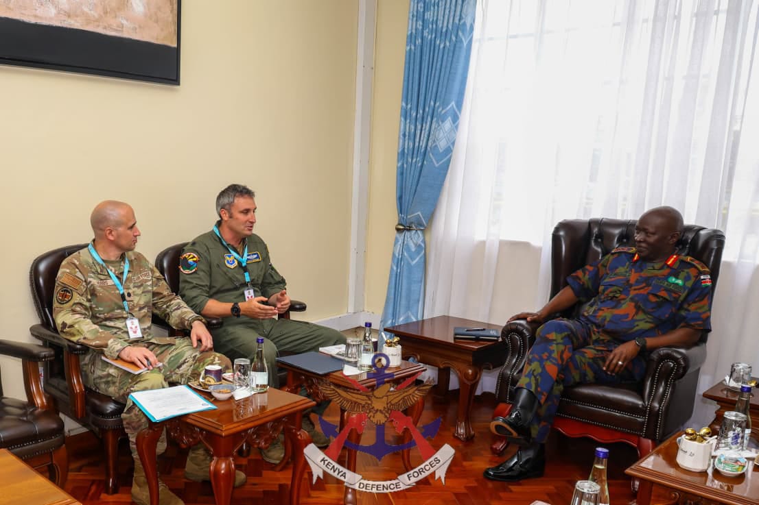 COMMANDER KENYA AIR FORCE STRENGTHENS KENYA–US AIR COOPERATION