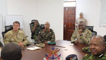 DIG MASENGELI VISITS MULTI-AGENCY OAB TROOPS