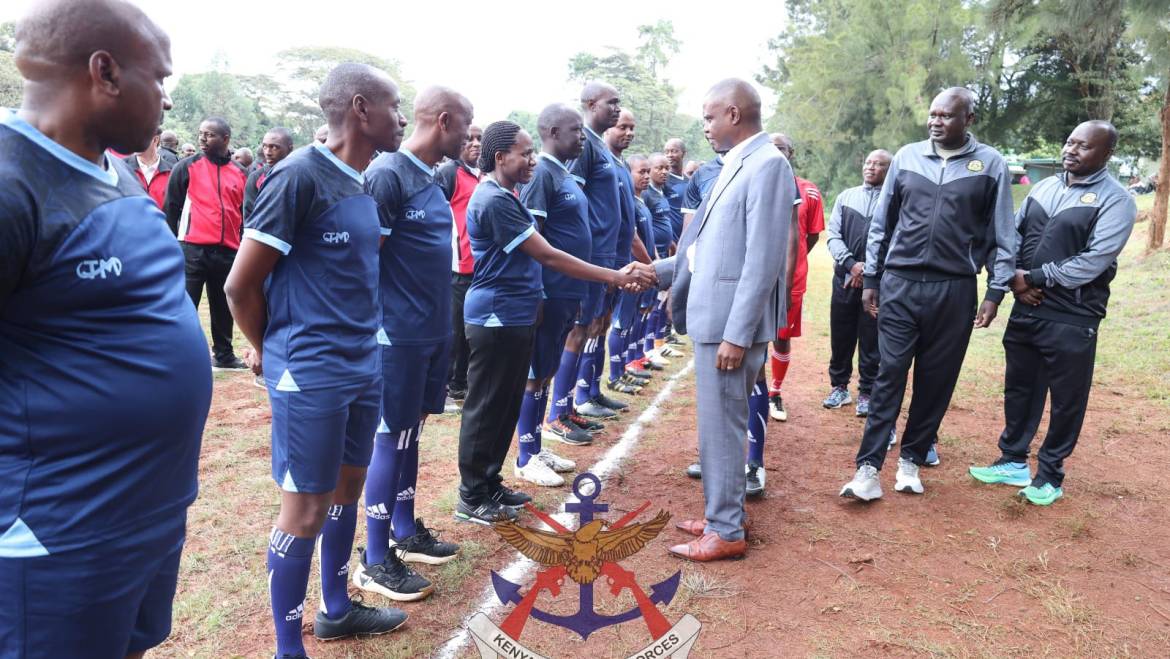 JOINT COMMAND AND STAFF COLLEGE HOLDS INTER SYNDICATE FOOTBALL FINALS