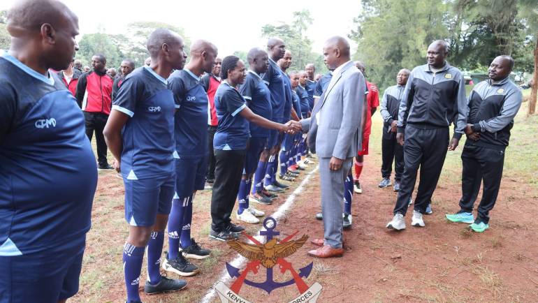 JOINT COMMAND AND STAFF COLLEGE HOLDS INTER SYNDICATE FOOTBALL FINALS