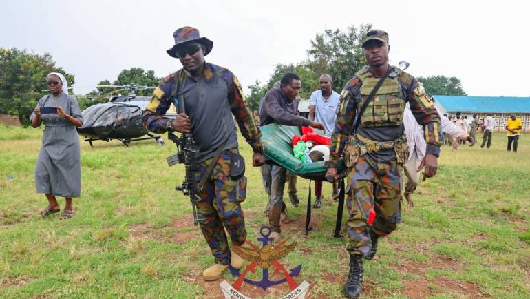 KDF JOINS MULTI-AGENCY SEARCH AND RESCUE OPERATIONS