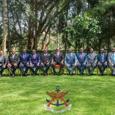 CDF CHAIRS NATIONAL DEFENCE UNIVERSITY-KENYA COUNCIL MEETING
