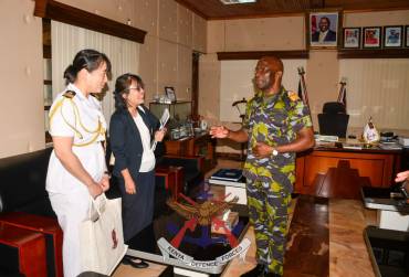COMMANDER KENYA NAVY HOSTS JAPAN’S DEFENCE ATTACHÉ TO KENYA