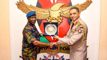 COMMANDER KENYA AIR FORCE ENGAGES EGYPT DEFENCE ATTACHÉ IN BILATERAL CONSULTATIONS