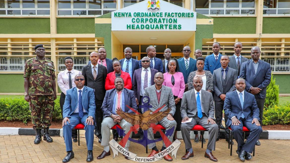 KENYA ORDNANCE FACTORIES CORPORATION HOLDS MANAGEMENT WORKSHOP