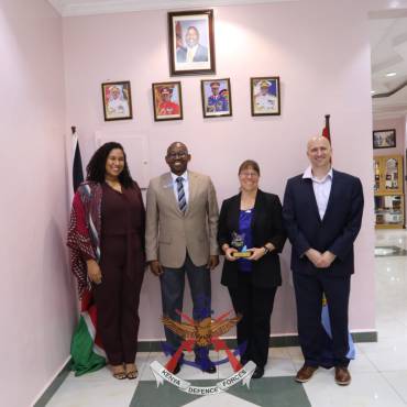 US MILITARY GROUP–KENYA ENGAGES NDC ON STRENGTHENING PROFESSIONAL MILITARY EDUCATION