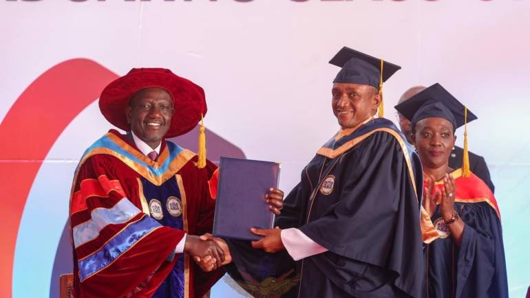 NDU-K HOLDS ITS 3RD GRADUATION CEREMONY