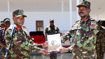 RECRUITS HANDED OVER TO DFRTS