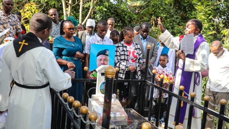 HONOURING A FALLEN HERO