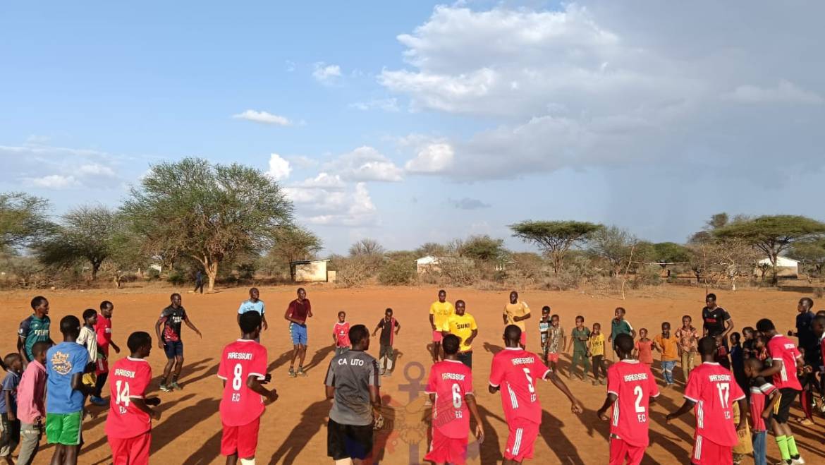 KDF CIMIC IN IRESUKI TOWN MANDERA COUNTY 