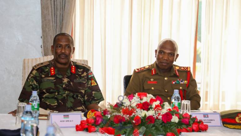 KDF AND UMBUTFO ESWATINI DEFENCE FORCES ENGAGE IN DEFENCE COOPERATION AGREEMENT 