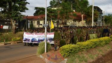 KENYA ARMY ROAD SAFETY DAY: KAHAWA GARRISON RALLIES TROOPS FOR SAFER ROADS