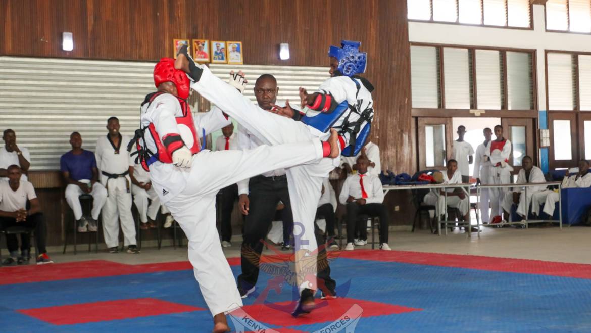 KENYA NAVY HOLDS INTER UNITS TAEKWONDO CHAMPIONSHIP AT KNB MTONGWE 