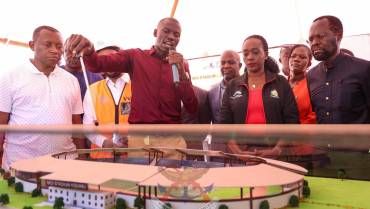 DEFENCE CS PRESIDES OVER THE GROUNDBREAKING CEREMONY