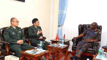KENYA AIR FORCE HOSTS CHINA DEFENCE ATTACHÉ FOR BILATERAL ENGAGEMENT