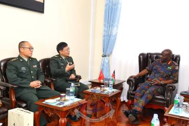KENYA AIR FORCE HOSTS CHINA DEFENCE ATTACHÉ FOR BILATERAL ENGAGEMENT