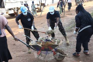 KENYAN PEACEKEEPERS AND BENI RESIDENTS UNITE FOR “EXERCISE SAFISHA MJI”