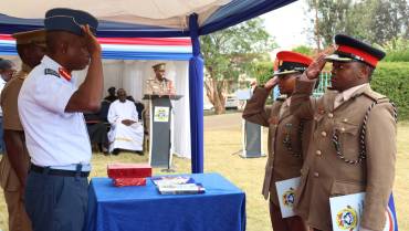 COMMANDANT JCSC PRESIDES THE GRADUATION OF JJCSC 102/25