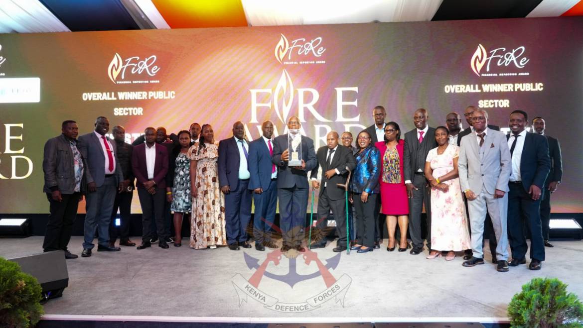 MINISTRY OF DEFENCE BAGS TWO AWARDS AT THE FIRE AWARDS