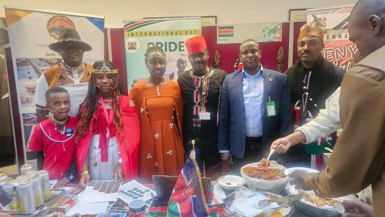 KENYA SHOWCASES DEFENCE INNOVATION AND CULTURE AT UK INTERNATIONAL DAY